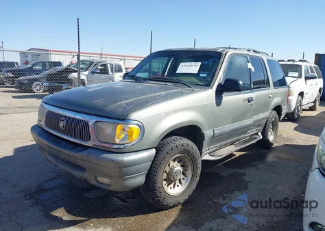 1999 Mercury Mountaineer z USA, uszkodzony, nr VIN 4M2ZU52E0XUJ38197
